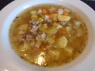 Kartoffelsuppe mit Schweinebauchfleisch - Rezept - Bild Nr. 2