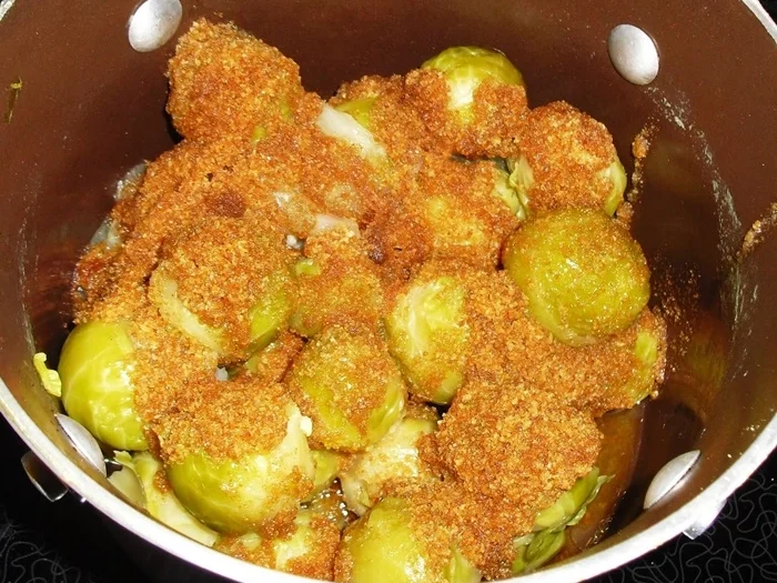 Kotelett mit Rosenkohl - Rezept - Bild Nr. 7