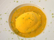 Gefüllte Zitronen auf Mangospiegel - Rezept - Bild Nr. 2