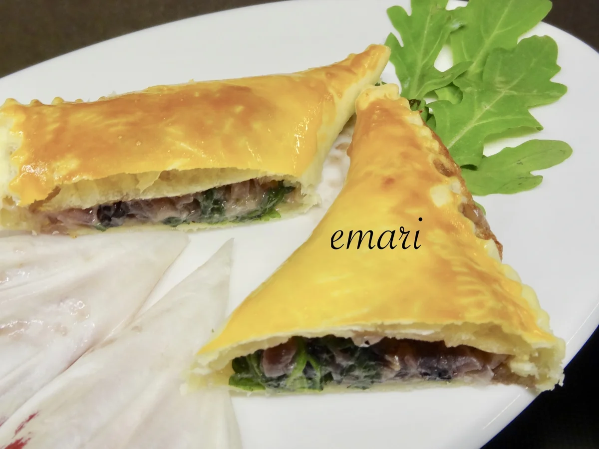 pikant gefüllte Blätterteig Tascherl - Rezept - Bild Nr. 12