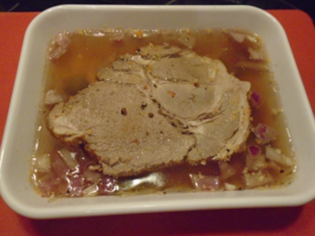 Sülze mit Schweinenackenbraten II - Rezept - Bild Nr. 8