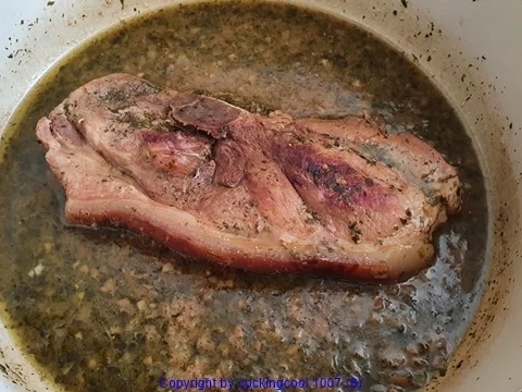 Sauerkraut (untereinander) mit Schulterbraten und Sosse - Rezept - Bild Nr. 10