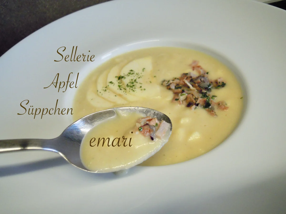 Sellerie Apfel Süppchen - Rezept - Bild Nr. 2