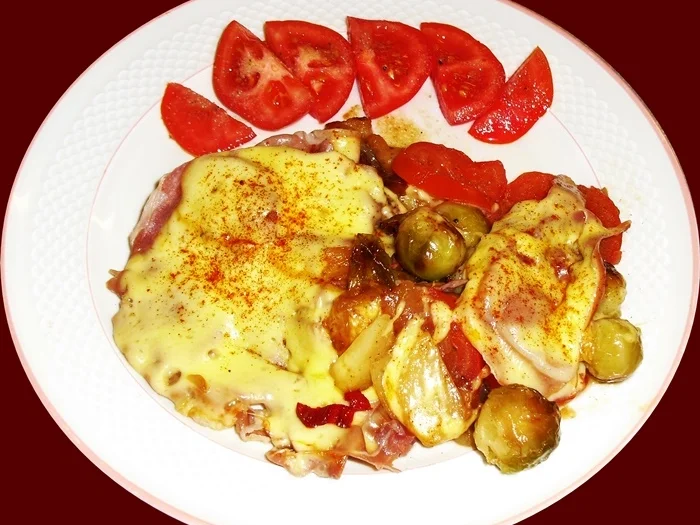 Würzige Rosenkohlpfanne - Resteverwertung - Rezept - Bild Nr. 2