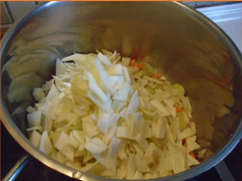 Rezept: Kurkuma-Weißkohlsuppe Bild Nr. 8 Kurkuma-Weißkohlsuppe - Rezept - Bild Nr. 8