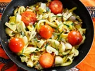 Rezept: Kokosnudelpfanne mit Pilzen und Tomaten Bild Nr. 2 Kokosnudelpfanne mit Pilzen und Tomaten - Rezept - Bild Nr. 2