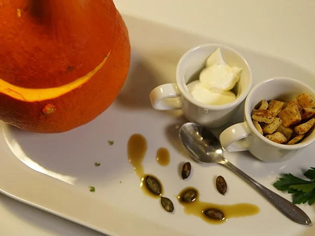 Kürbis im Kürbis - Rezept - Bild Nr. 2