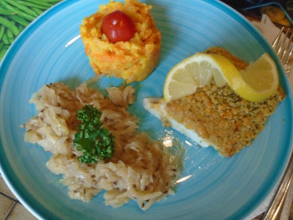 Schlemmer Filet mit Weißkraut böhmischer Art und Möhren-Kartoffel-Stampf - Rezept - Bild Nr. 8