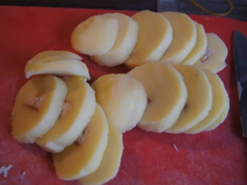 Gebratene Seidenknödel mit Rahm-Steinpilzen - Rezept - Bild Nr. 4