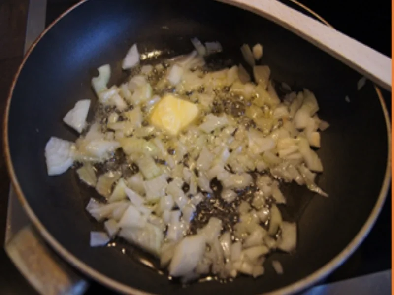Gebratene Seidenknödel mit Rahm-Steinpilzen - Rezept - Bild Nr. 8