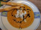 Möhren-Orangen-Suppe mit Reiseinlage - Rezept - Bild Nr. 2