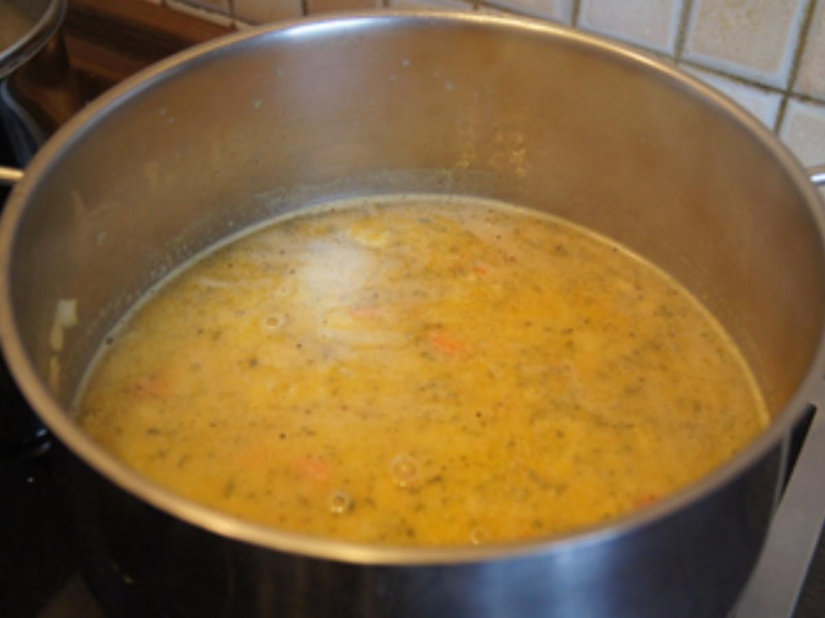 Möhren-Orangen-Suppe mit Reiseinlage - Rezept - Bild Nr. 9