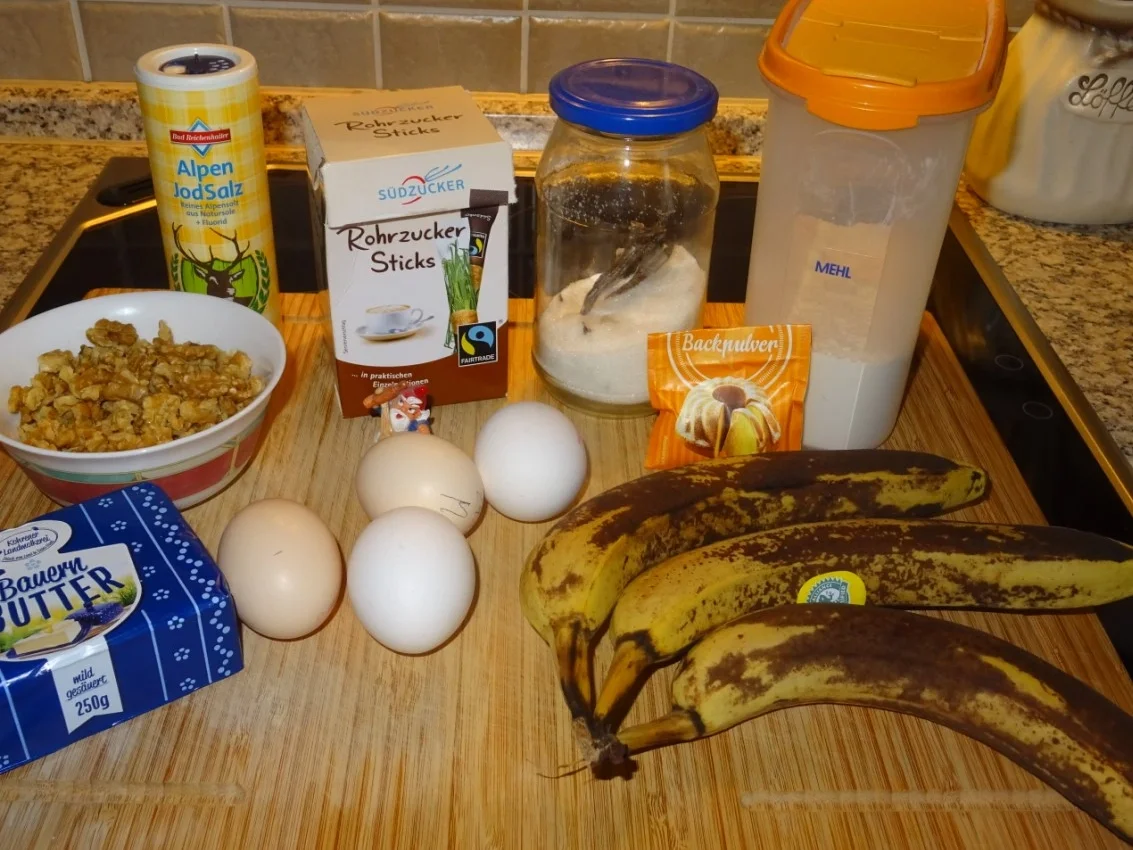 Rezept: Bananenkuchen Bild Nr. 3 Bananenkuchen - Rezept - Bild Nr. 3