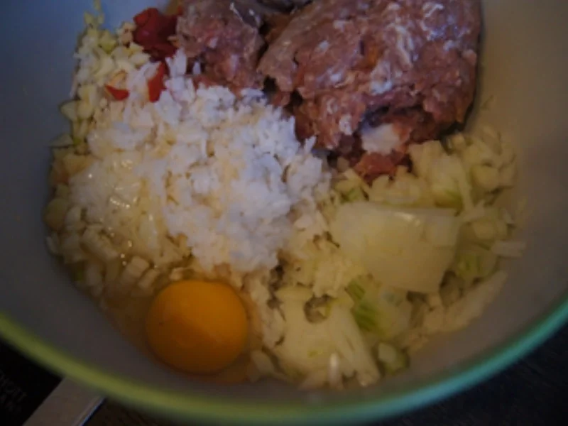 Buletten mit Reis - Rezept - Bild Nr. 4