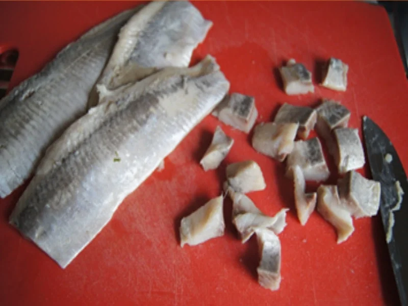 Matjestopf mit Pellkartoffel-Drillingen - Rezept - Bild Nr. 4