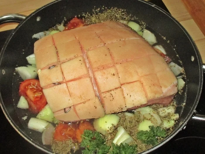 Schweinebraten mit Kruste - Rezept - Bild Nr. 6