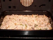 Nudelauflauf mit Pute, Champignons und Lauch - Rezept - Bild Nr. 2