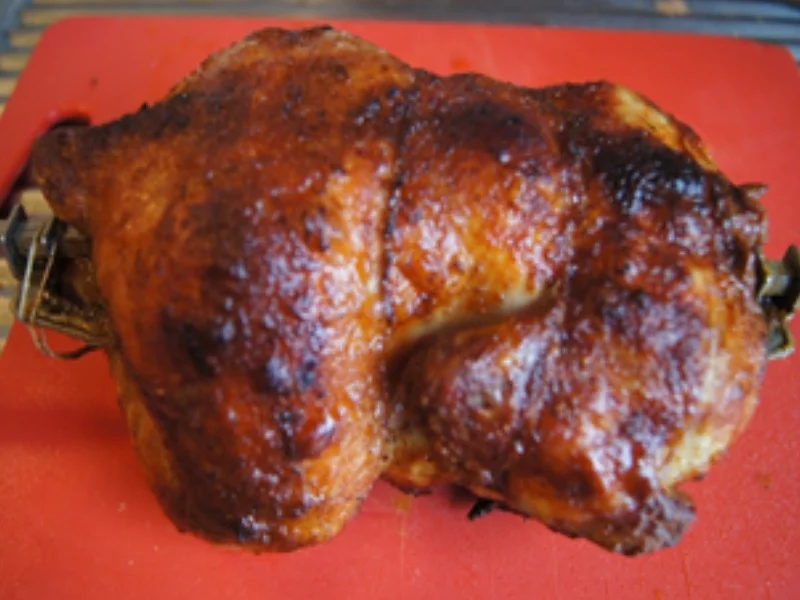 Gegrilltes Brathähnchen mit schwäbischen Kartoffelsalat - Rezept - Bild Nr. 2