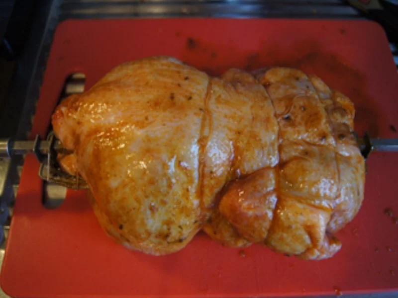 Gegrilltes Brathähnchen mit schwäbischen Kartoffelsalat - Rezept - Bild Nr. 5