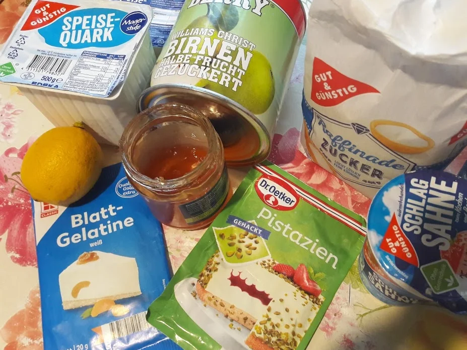 Quarksahne - Torte mit Birnen - Rezept - Bild Nr. 8