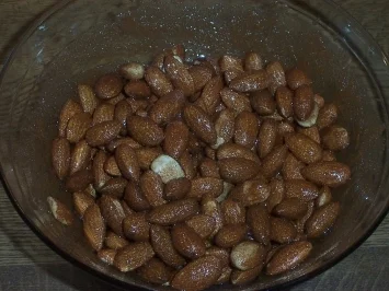 Gebrannte Mandeln, schnell zubereitet - Rezept