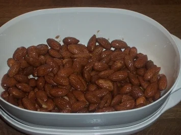 Gebrannte Mandeln, schnell zubereitet - Rezept