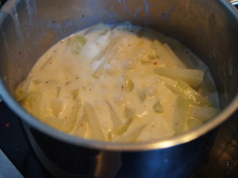 Alaska-Seelachsfilet mit Rahm-Kohlrabi und Pellkartoffel-Drillingen - Rezept - Bild Nr. 10