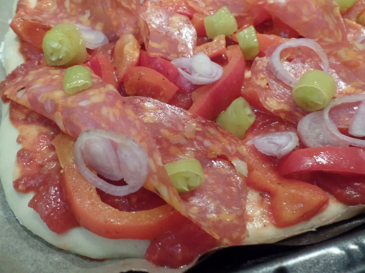 Pizza Diavolo - Rezept - Bild Nr. 13088