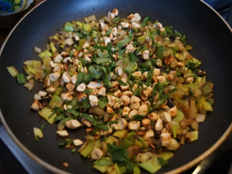 Szechuan-Garnelen mit Cashew-Reis - Rezept - Bild Nr. 14