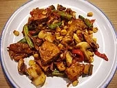 Rezept: Indische Gemüsepfanne mit Huhn Indische Gemüsepfanne mit Huhn - Rezept