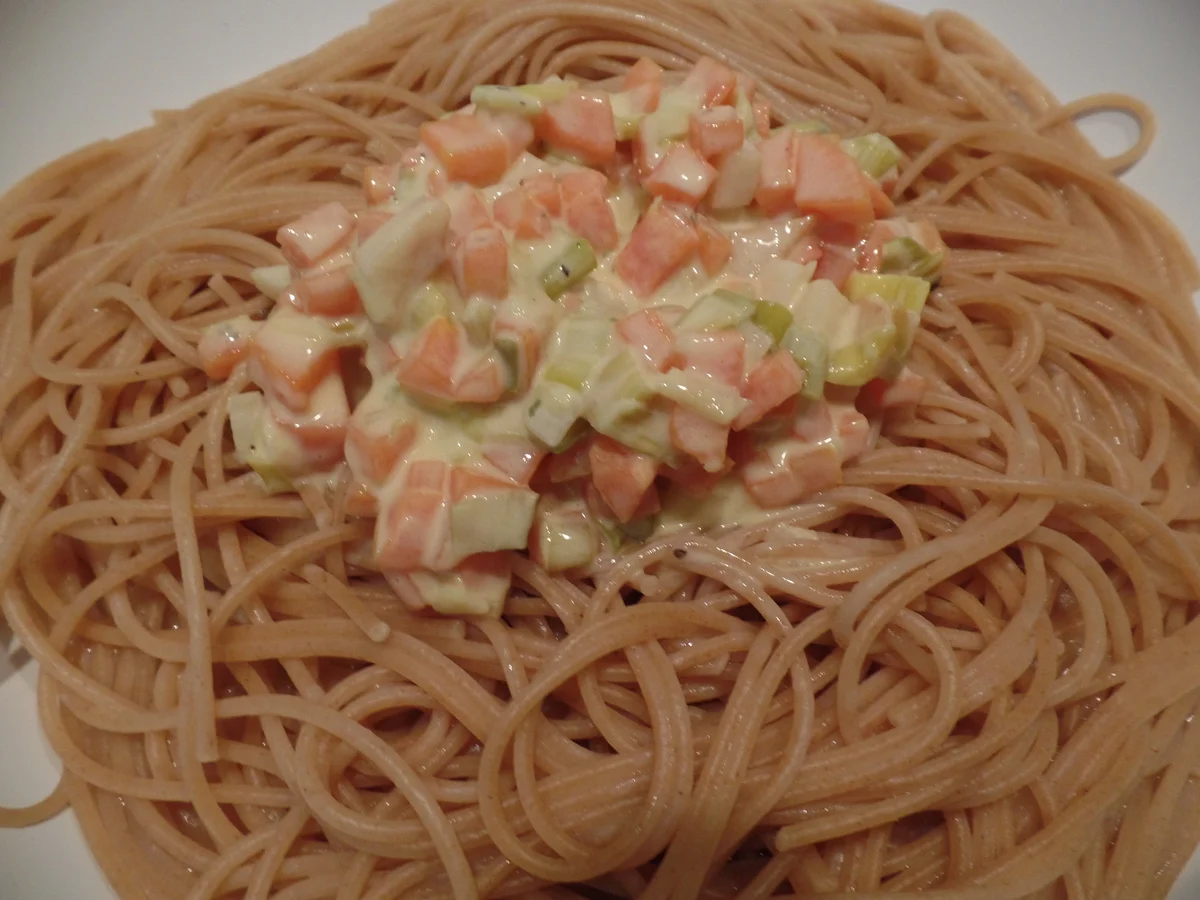 Gemüse-Pasta - Rezept - Bild Nr. 13085