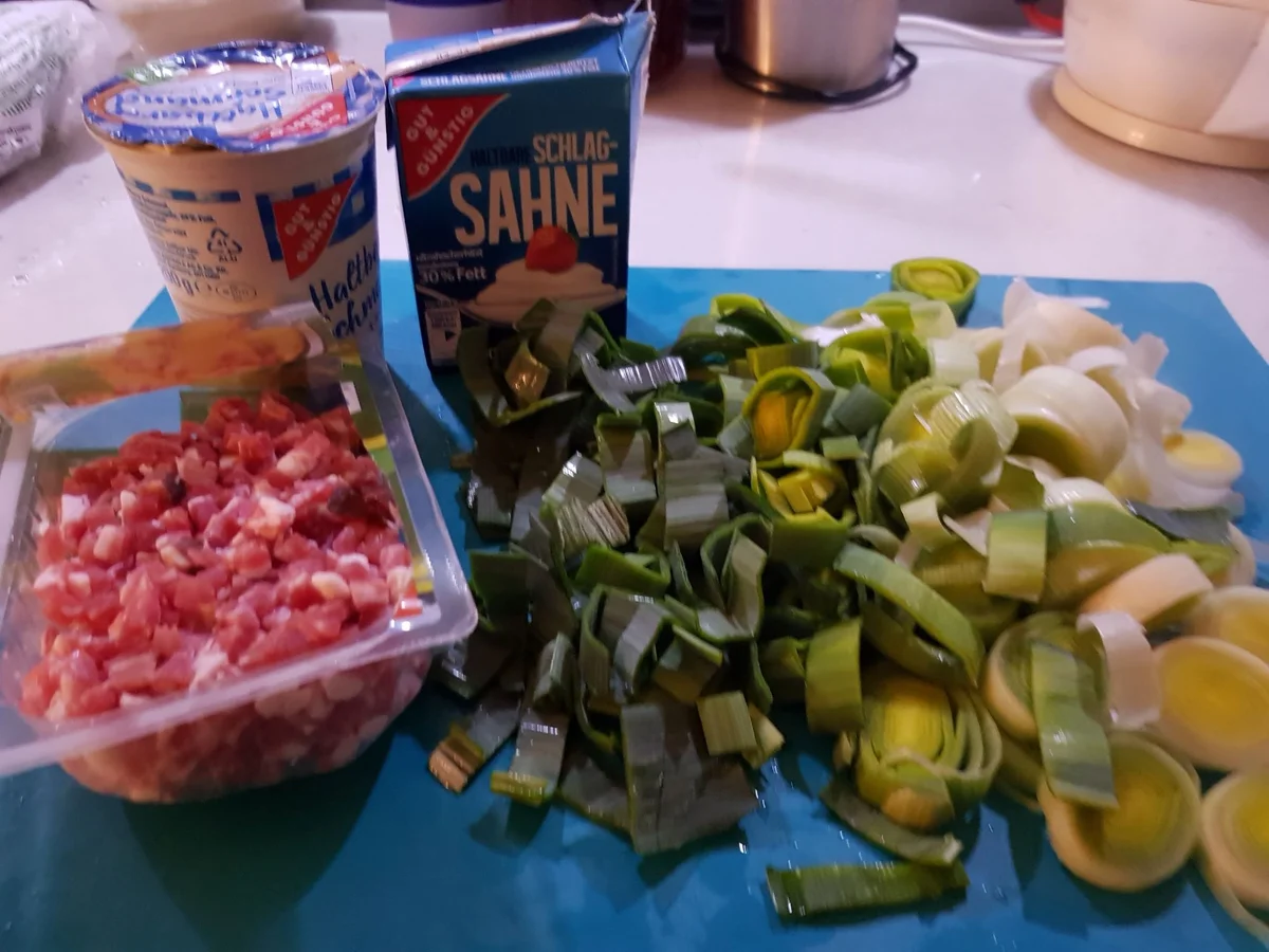 Rezept: Steinbeißer-Filet mit Rösti-Haube und Rahm-Lauch Bild Nr. 5 Steinbeißer-Filet mit Rösti-Haube und Rahm-Lauch - Rezept - Bild Nr. 5