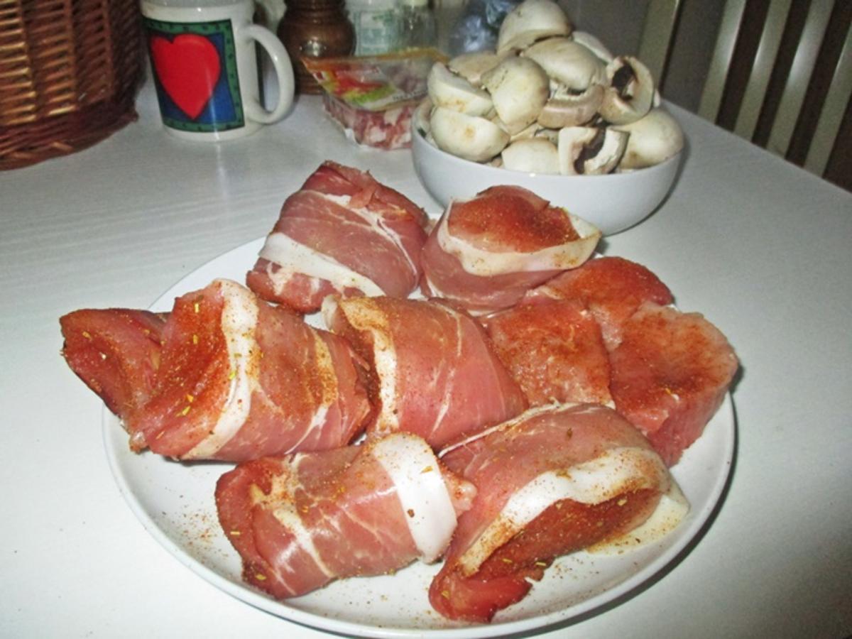 Schweinemedaillons umhüllt mit Parmaschinken - Rezept - Bild Nr. 5