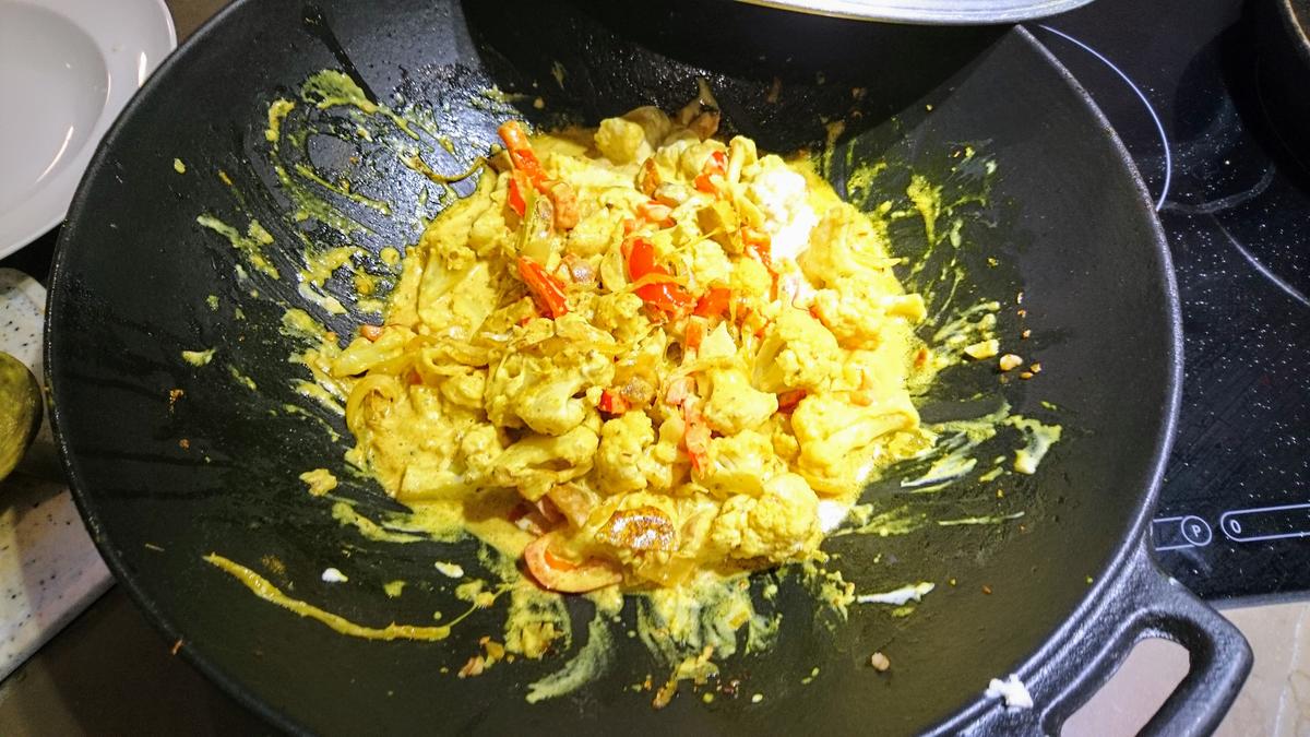 Blumenkohlcurry aus dem Wok - Rezept - Bild Nr. 9