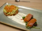 Zweierlei vom gebeizten Lachs mit Avocado und Salat - Rezept - Bild Nr. 2