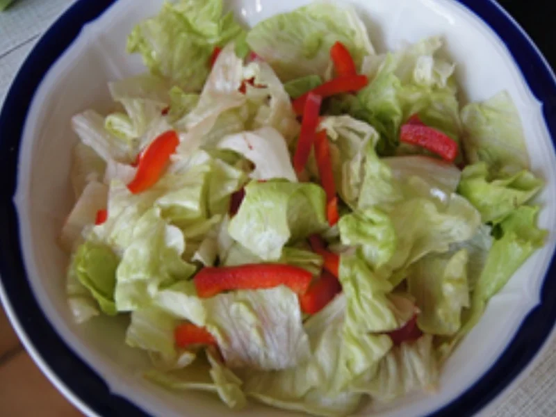 Rindfleisch Burgunder Art mit Sauce, Kartoffel-Sellerie-Stampf und Eisberg-Paprika-Salat - Rezept - Bild Nr. 16