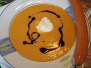 Würzige Möhrencremesuppe mit Schinken Krakauer - Rezept - Bild Nr. 2