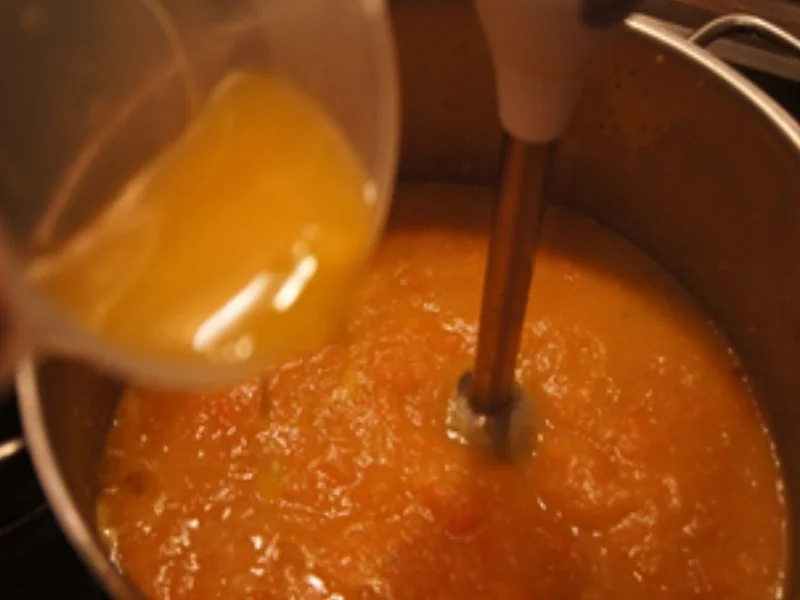 Würzige Möhrencremesuppe mit Schinken Krakauer - Rezept - Bild Nr. 10