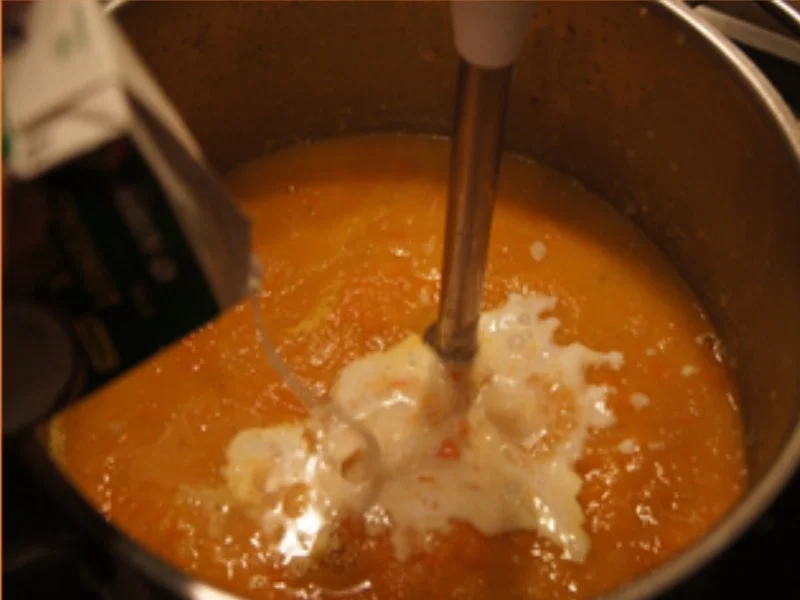 Würzige Möhrencremesuppe mit Schinken Krakauer - Rezept - Bild Nr. 12