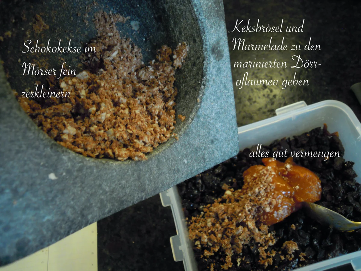 Topfen/Quark Stollen mit Dörrpflaumen Füllung - Rezept - Bild Nr. 14969