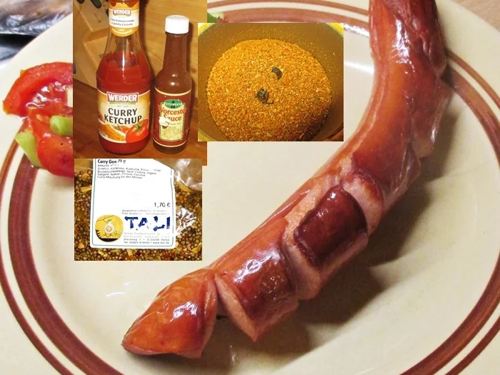 Berliner Currywurst mit Pommes - Rezept - Bild Nr. 3