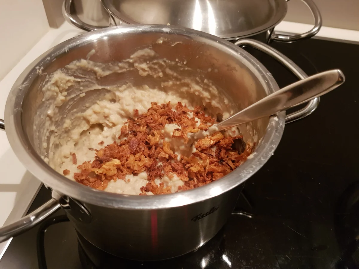 Rezept: Reh-Rouladen mit Maronen-Kartoffelstampf Bild Nr. 13103 Reh-Rouladen mit Maronen-Kartoffelstampf - Rezept - Bild Nr. 13103