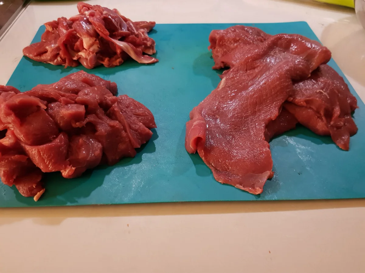 Rezept: Reh-Rouladen mit Maronen-Kartoffelstampf Bild Nr. 13114 Reh-Rouladen mit Maronen-Kartoffelstampf - Rezept - Bild Nr. 13114