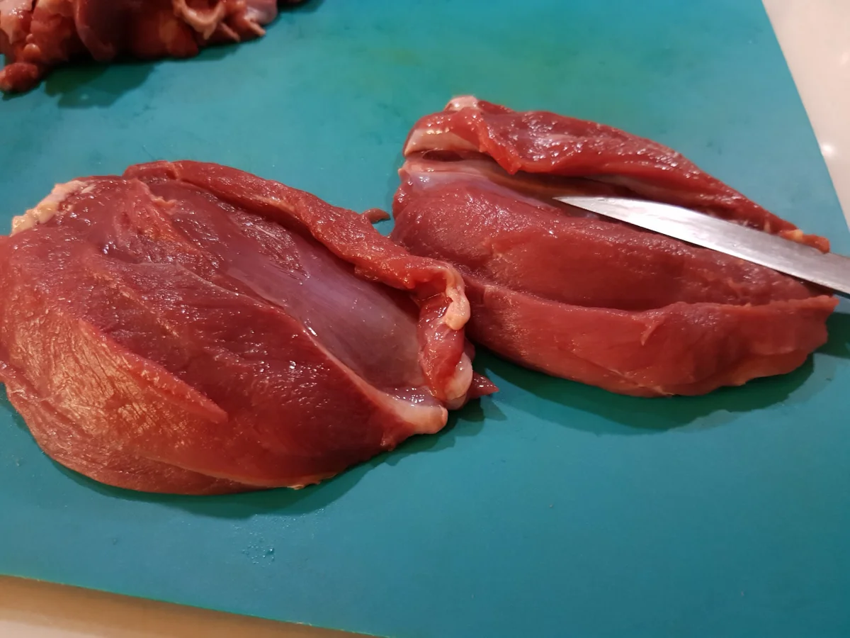 Rezept: Reh-Rouladen mit Maronen-Kartoffelstampf Bild Nr. 13115 Reh-Rouladen mit Maronen-Kartoffelstampf - Rezept - Bild Nr. 13115