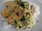 Blumenkohl-Spinat -Curry mit Tempeh - Rezept - Bild Nr. 13102