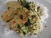 Blumenkohl-Spinat -Curry mit Tempeh - Rezept - Bild Nr. 13102