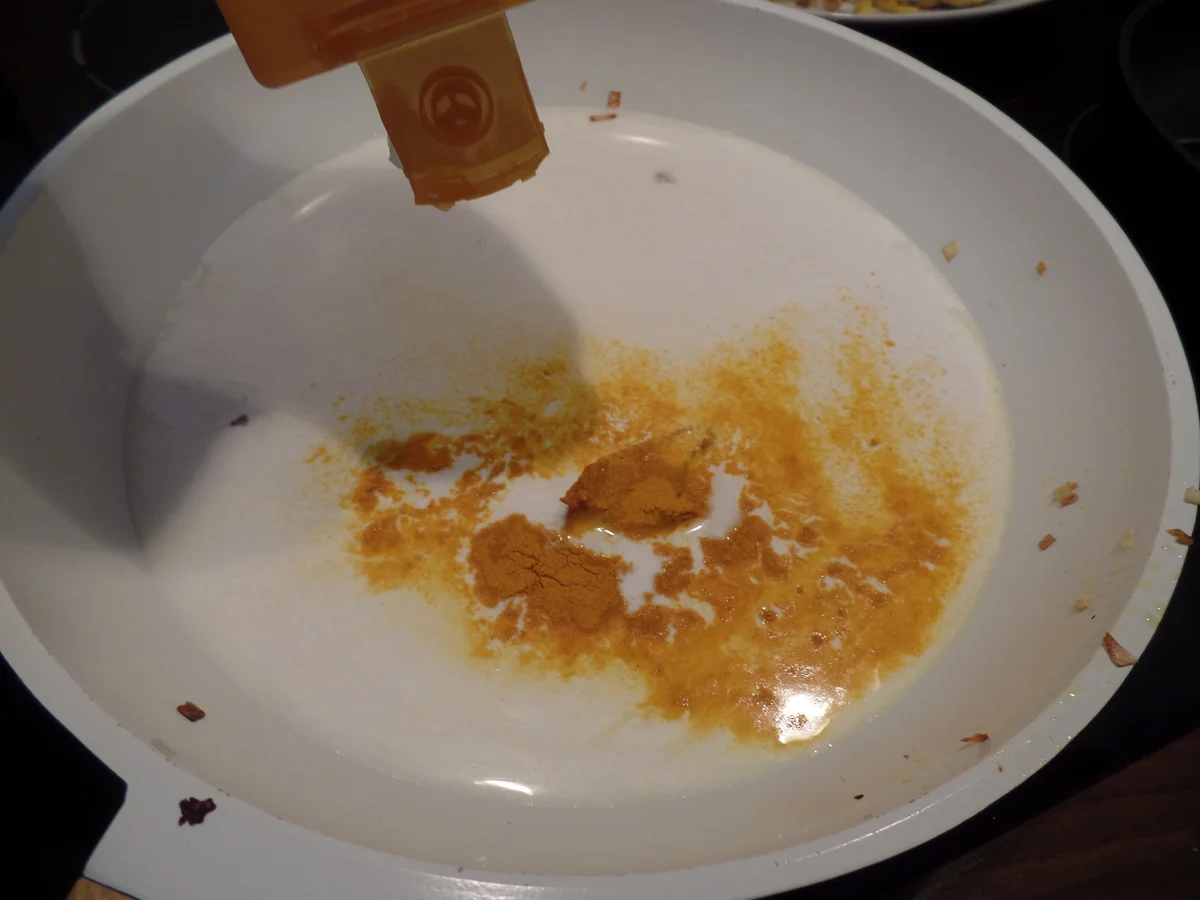 Blumenkohl-Spinat -Curry mit Tempeh - Rezept - Bild Nr. 13118