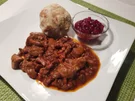 Reh-Ragout mit Brezenknödel - Rezept - Bild Nr. 2