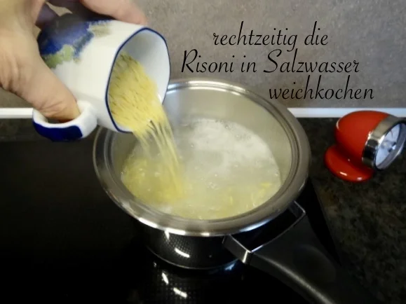 Rezept: Welsfilet in cremiger Sahne Spinat Tomaten Sauce mit Risoni Bild Nr. 5 Welsfilet in cremiger Sahne Spinat Tomaten Sauce mit Risoni - Rezept - Bild Nr. 5