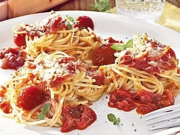 Rezept: Gratinierte Nudelnester Gratinierte Nudelnester - Rezept